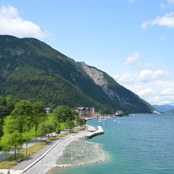 Achensee in Tirol im Sommer