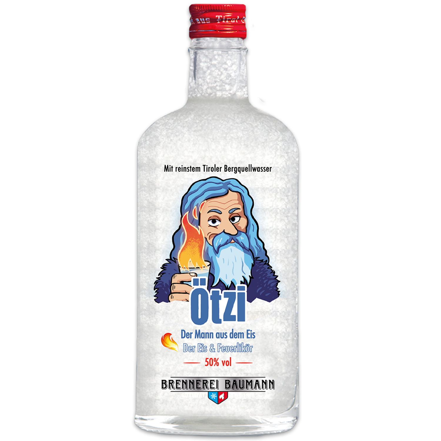 Ötzi Fire Liqueur by Tiroler Kräuterdestillerie Baumann 50% Vol. 