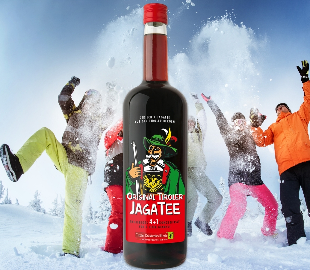 1 Liter Tiroler Jagatee mit Gold ausgezeichnet