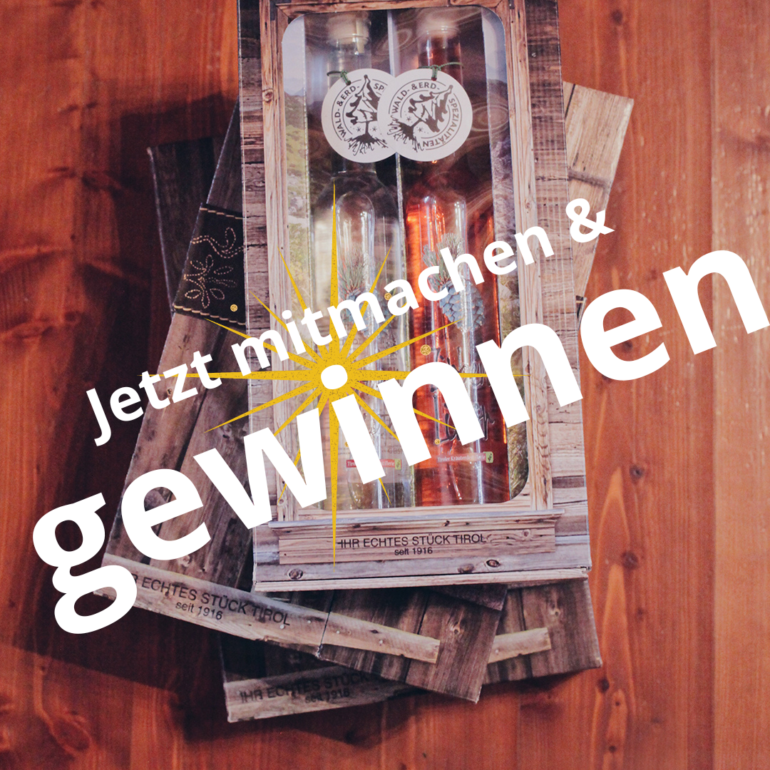 2 Zirben Geschenke Boxen gewinnen