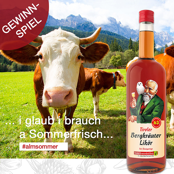 Gewinnspiel Kräuterbitter aus Tirol Gewinnspiel Kräuterbitter aus Tirol